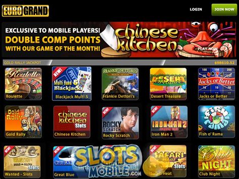 eurogrand mobile casino|Eurogrand Mobile Casino.